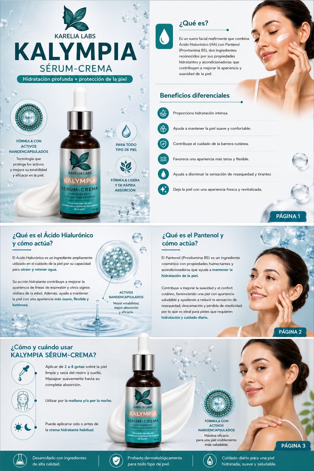 Serum Regenerador e Hidratante